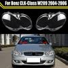 Amcsvg1 For Benz CLK-Class W209 2004 2005 2006 Car Front Headlight Lens Cover Transparent Lampshade Glass Lampcover Caps Headlamp Shell
