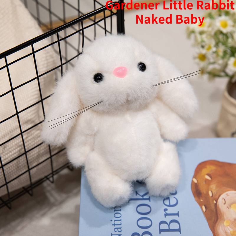 

Plush Bunny Gardener Toy Hat Fashion Exquisite Comfortable Pendant Gift Birthday Rabbit