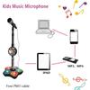 Kids' Microphone & Stand Set with Adjustable Height, Lights, Echo & Speaker