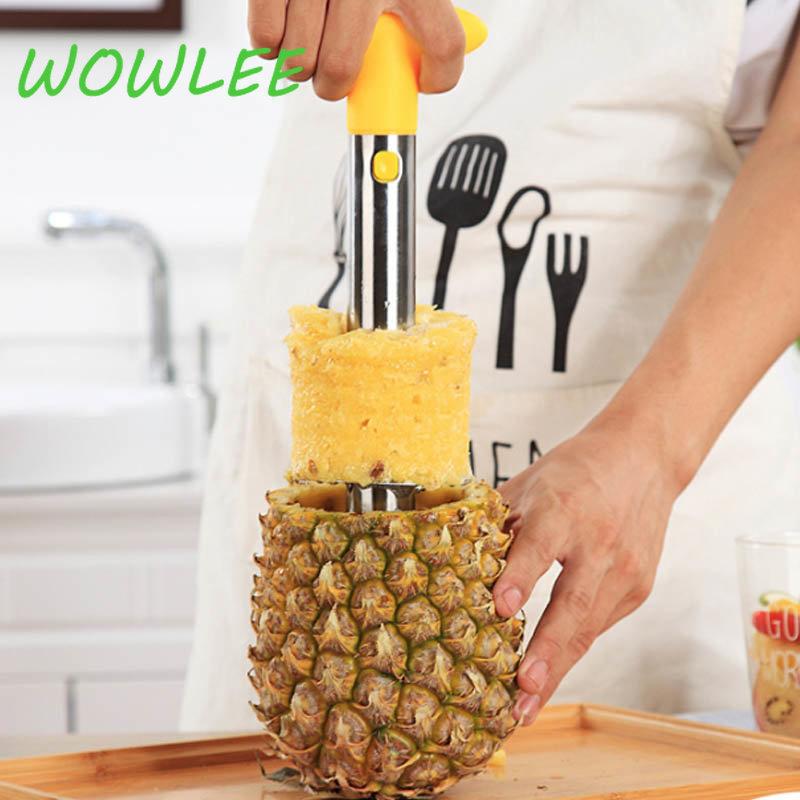 Fruit Pineapple Corer Slicers Peeler Parer Cutter Kitchen   Easy Tool Stainless Steel or Plastic