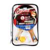 KAISER Table Tennis Racket Set D Shakehand with Ball and Case for Practice KW-016