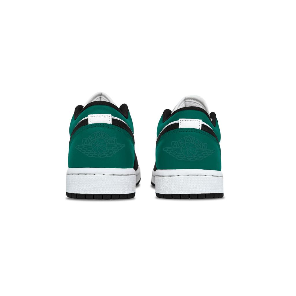 Jordan Air Jordan 1 Green Cat's Eye Support Low top Vintage Basketball Shoes Unisex Green White 553558-165(Team992-)