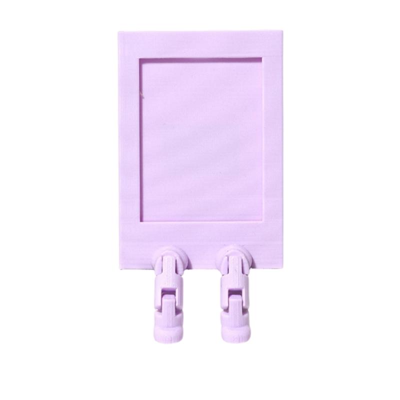 Fridge Magnetic Photo Frames Mini Picture Frames Refrigerator Magnet Picture Frame Picture Display Frame DIY Photo Frame фиолетовый