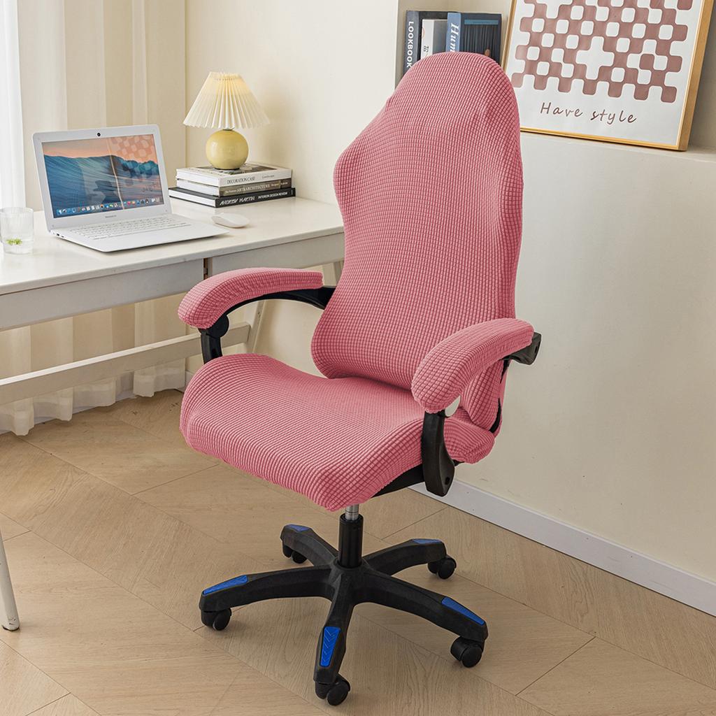 Simple Home Gaming Chair Covers Elastic Backrest Armrests Covers Computer Game Durable Stretch Chair Cover Office Chair