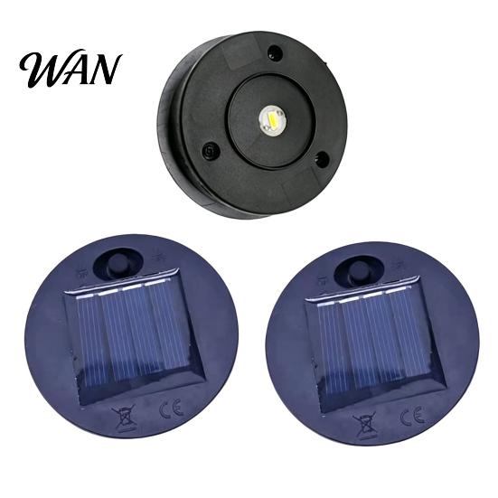 Energy-saving Garden Light Solar Jar Lid with Light, Outdoor Glass Bottle Lamp Pathway Lights LED String, Waterproof Charging Accessory for