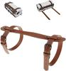 PU Leather Portable Strap Adjustable Buckle Suitable for Yoga Mats Blankets Camping Rolls Carpets 30 * 62CM