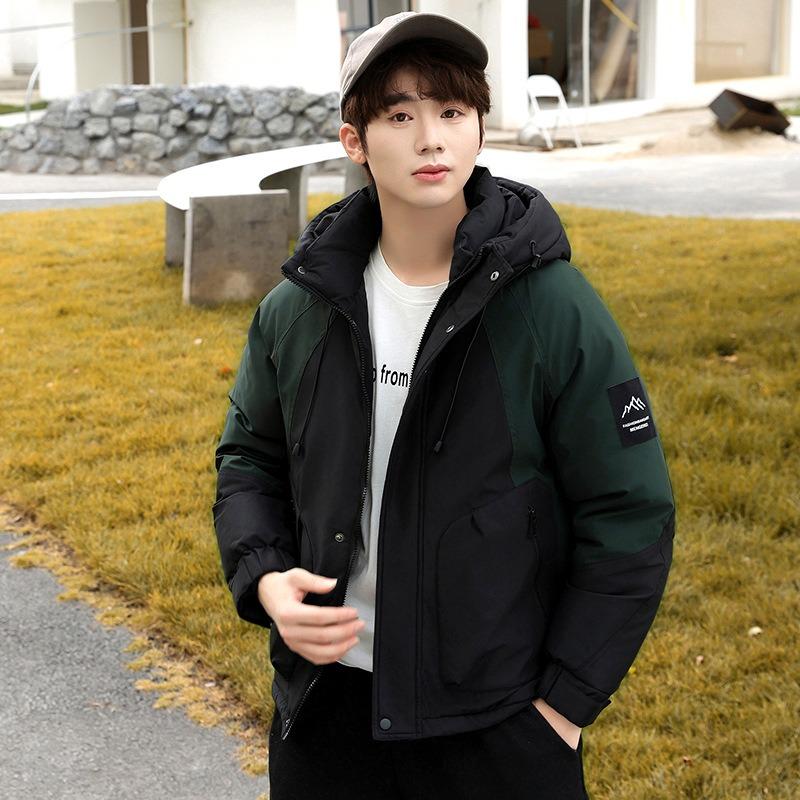 Tooling jacket jacket cotton-padded couple cotton-padded jacket winter new men's and women's short outdoor versatile