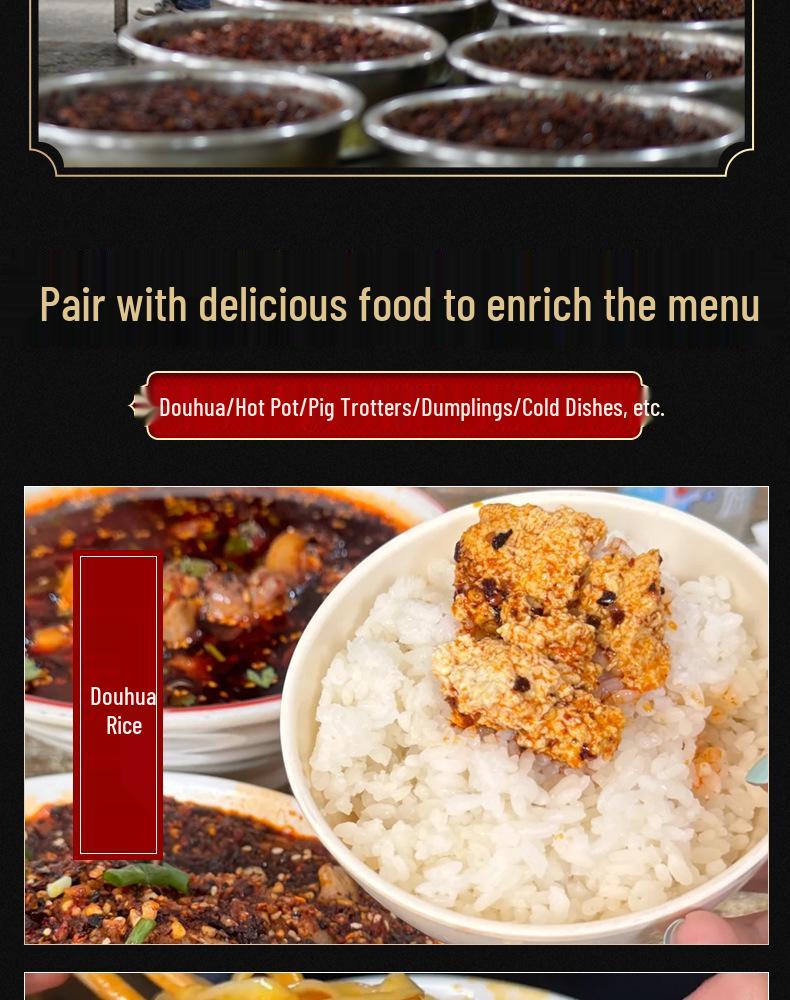Guizhou Spicy Douhua Rice Noodle Dipping Sauce