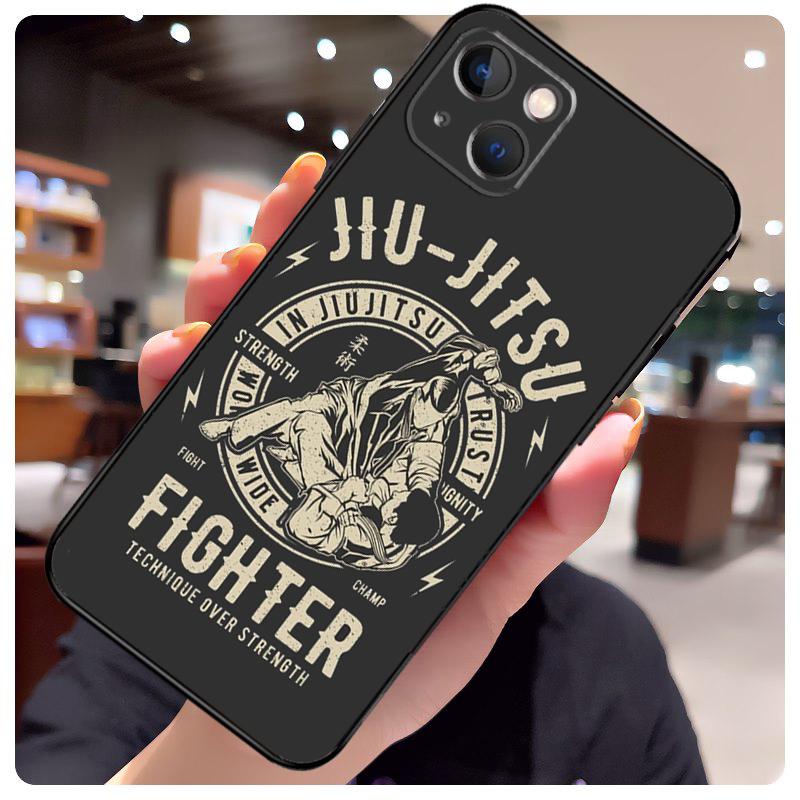 Judo jiu jitsu BJJ Brazilian Case For iPhone 15 Pro Max 14 13 12 11 16 17 Pro Max mini 15 16 Plus 16e 17 Air Phone Cover