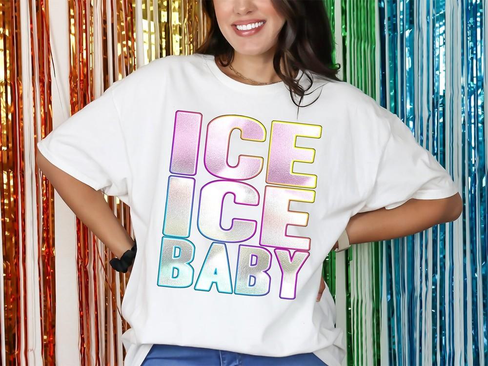 

Футболка Ice Ice BABY, Модный принт, Маскарадный костюм, Девичник, Вечеринка 90-х, Музыка, Рэп XL