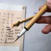 Beginner Calligraphy Brush Set: Yellow Bamboo Handles with Wolf and Sheep Hair – No Fraying