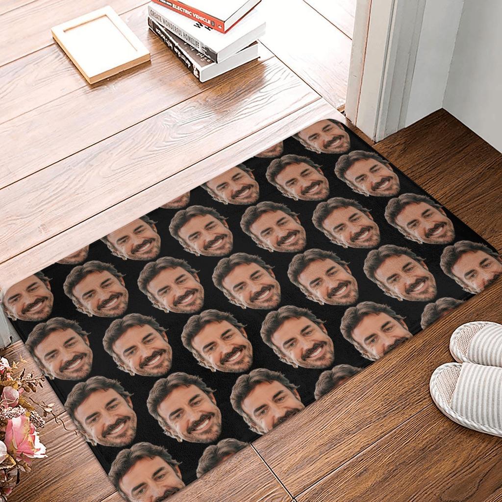 Funny Fernandos Alonsos Meme Doormat Mat Anti-Slip  Kitchen Bath Living Room Rug Carpet 40*60cm