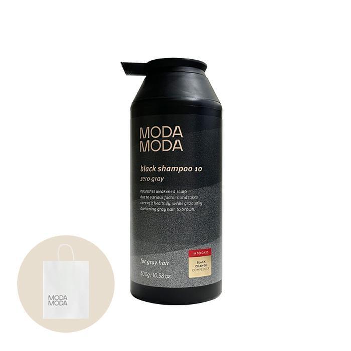 

[MODA] Шампунь против седины Zero Gray Black 10 300 г Сезон 3 1 шт.