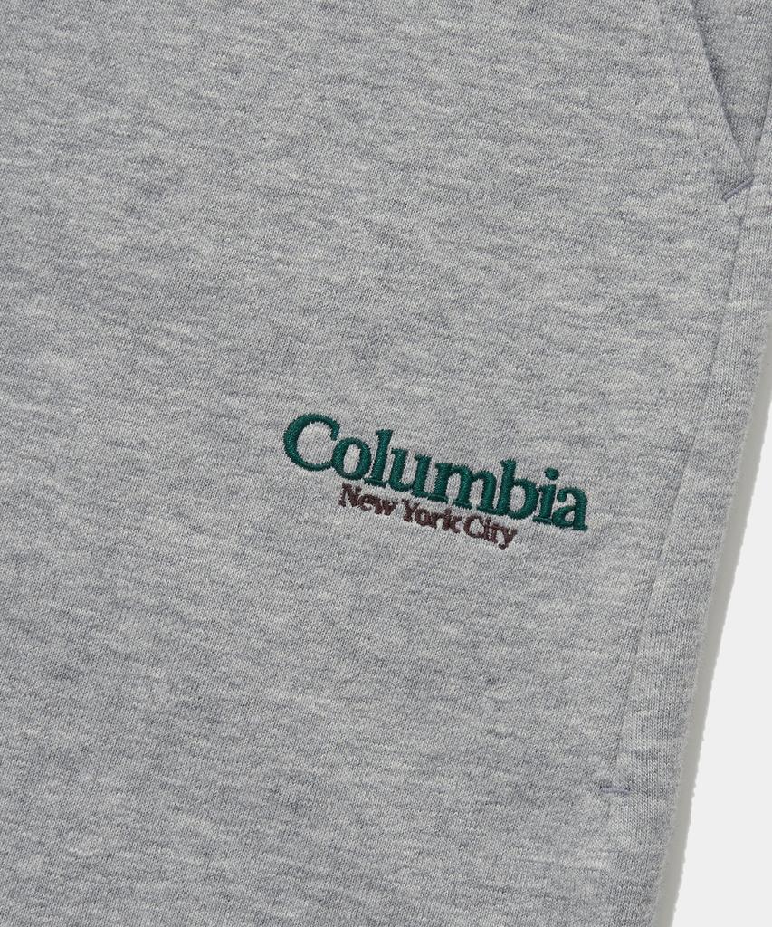 COLUMBIA UNIVERSITY Nyc Emb Terry Sweat Shorts Pants_Melange Gray