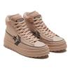Converse Cons Pro Leather Round Toe High Top Basketball Shoes Unisex Lotus Root Powder