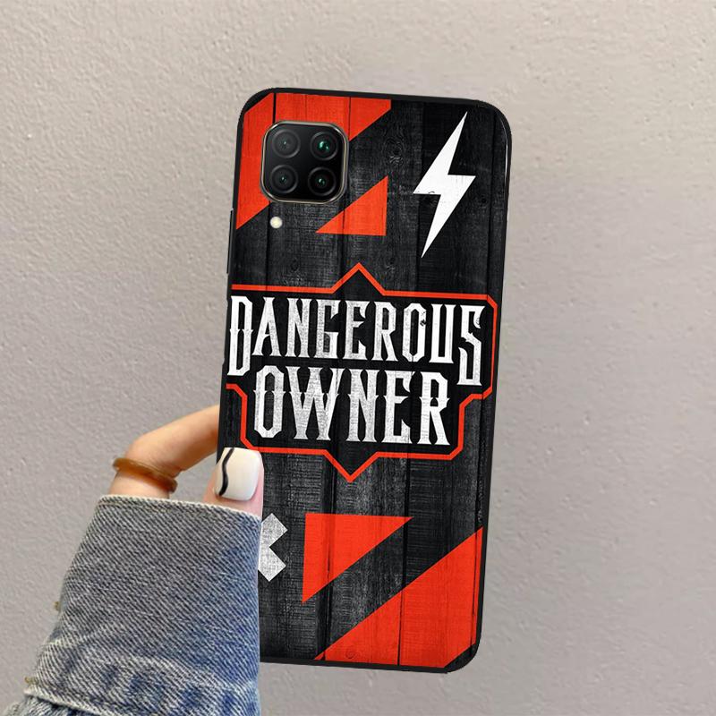 Warning Angry Danger Owner For Huawei Nova 3i 7i 8i 11i 12i 9 10 SE Y73 Y90 Y70 Y72 Y61 Y91 P30 P40 Lite P60 Pro Case Huawei Nova 11