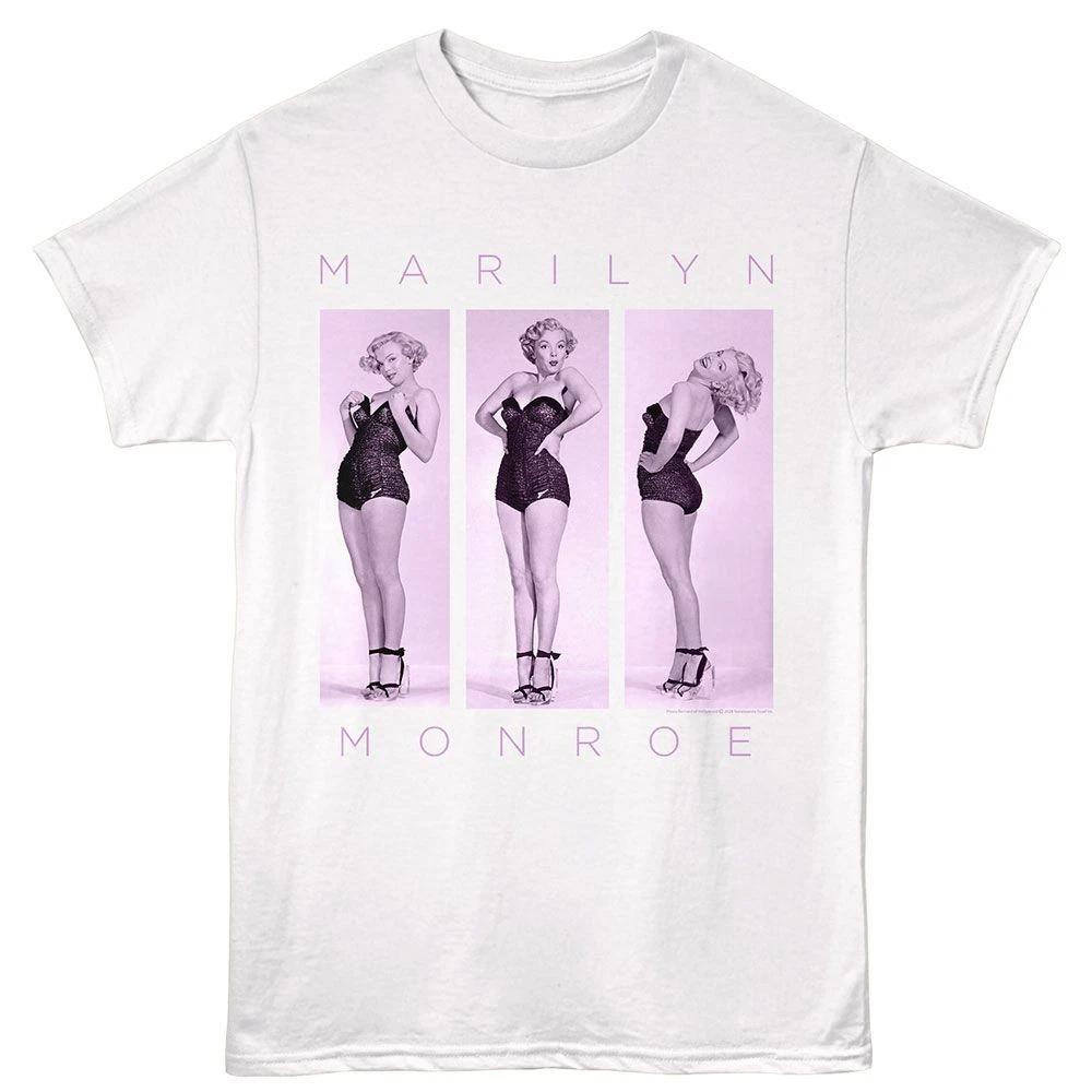 Marilyn Monroe 3 Pose White Icon Shirt 100