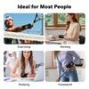 Electric Heating & Vibration Wrist Support Massager with Hot Compress