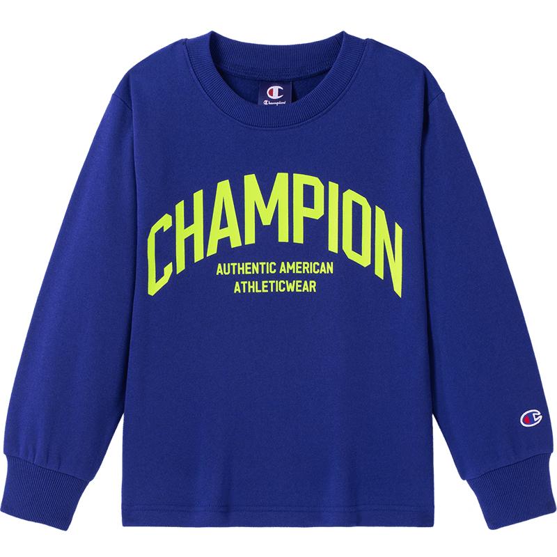 Champion Kids Fleece-Lined Crewneck Sweatshirt 130