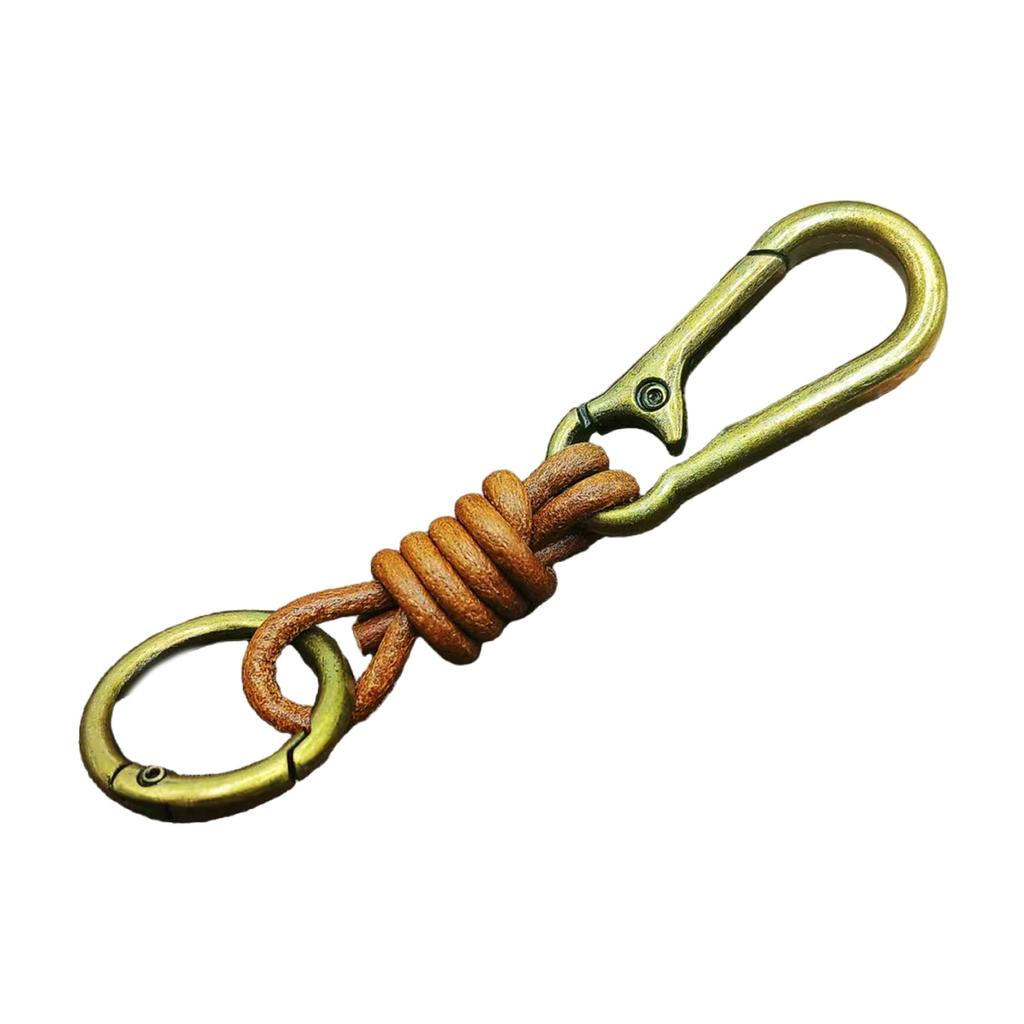 Leather Lanyard Hook Vintage Leather Rope Key Chain Men Keyrings Car Keys Fashion Accessories Suitable for Any Occasion