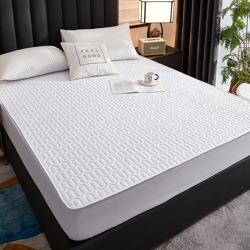 Wasserdichter, gesteppter Matratzenbezug für Kinder, Bettlaken mit Cartoon-Dinosaurier-Aufdruck, 160 x 200 cm, Einzel-/Doppel-/Queensize-/Kingsize-Bettbezug, 180 x 200