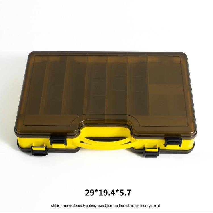 Double-Layer Handheld Lure Storage Box for Jigs and Vibs