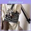 Urban Style Tote Bag For Women With Pu Material And Water Bucket Shape For Daily Use