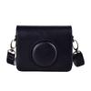 Rieibi Mini EVO Case Retro PU Leather Protective Case for Fujifilm Instax Mini EVO Instant Camera Detachable Cover with Adjustable Shoulder Strap