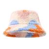 New Style Faux Lamb Wool Fisherman Hat - Thickened Fashionable Casual Outdoor Sunshade Warm Hat, Women's Versatile Bucket Hat