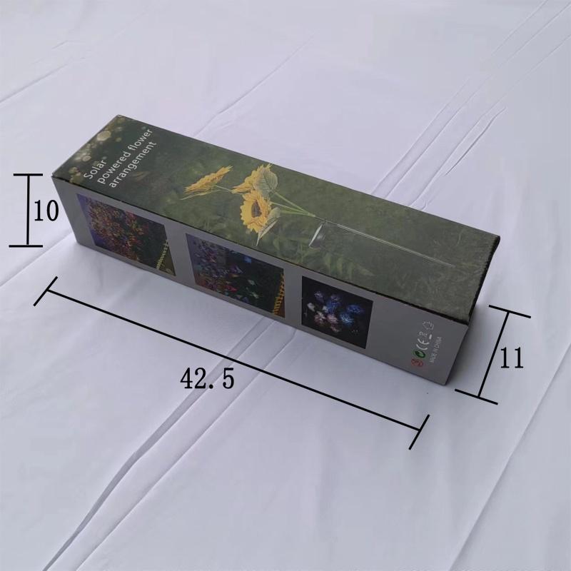 Solar Lawn Lamp Decorative Butterfly Garden Lights Outdoor Landscape Pathway Light IP65 Waterproof Solar-Powered Lights For Yard