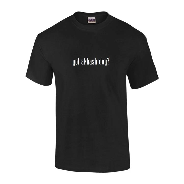 

Got Akbash Dog  T-Shirt Black White Funny Cotton Turkish Shepard T Shirt S-5XL S