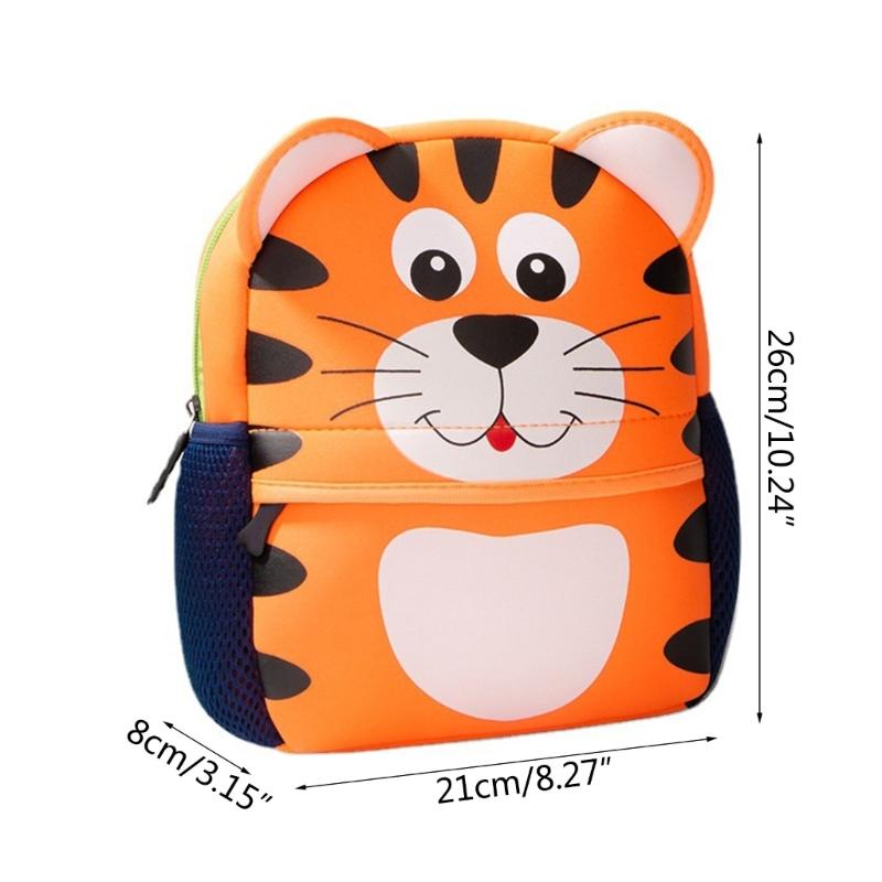 Cute Shoulder Bag for Child Student Tiger/Giraffe/Rabbit/Goat/Dog/Squirrel-Dinosaur/Monkey/Chicken-Owl Shaped Schoolbag