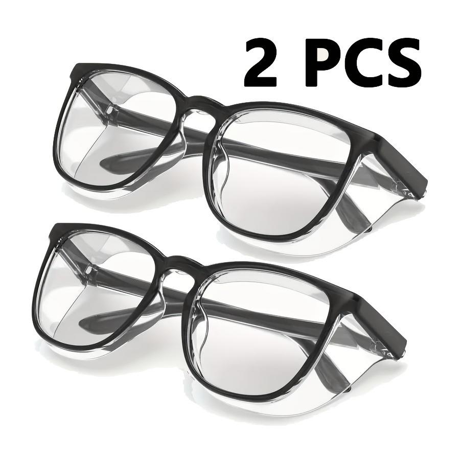 Lightweight Plastic Frame Transparent Lens Black and White Optional Unisex Fashionable Glasses Casual Accessories