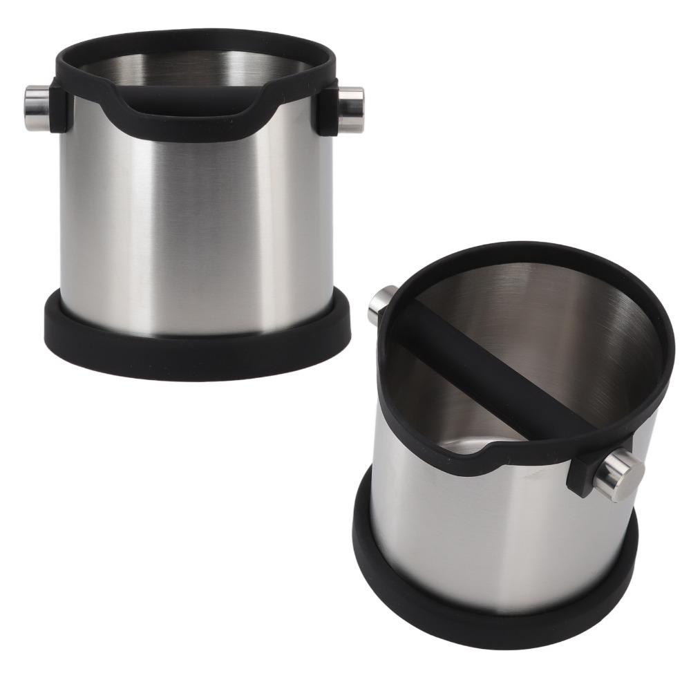 1800ML Capacity Coffee Knock Box 60.8oz Capacity Coffee Grounds Container For Coffee Shops