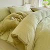 Milk Fleece Four-piece Set, Thickened Carved Fleece, Bed Sheet Quilt Cover, Bed Three-piece Set