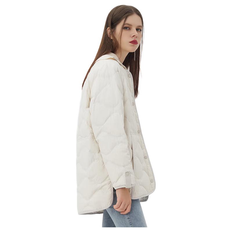 Women's Lightweight Mid-length Duck Down Jacket