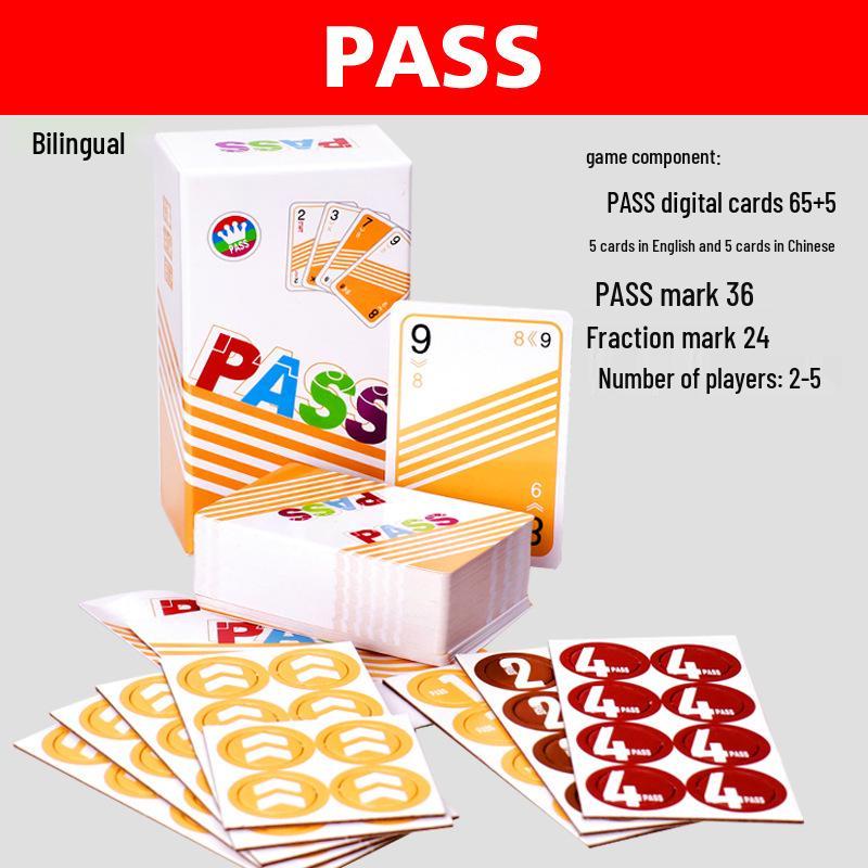 PASS Dou Di Zhu Card Game: A Hilarious, Casual Party Game for 2-5 Players