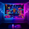 Magical DJ Wizard Tapestry - Perfect for Home Décor, Adding a Touch of Fantasy and Vibrant Color To Your Living Space