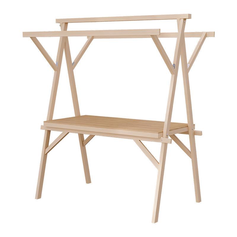 Mobile Folding Market Stall Display Rack for Night Markets and Street Stalls - Portable Shelves