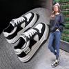 Women's Spring Autumn New Thick soled Casual Sports Shoes for Female Students Simple Comfortable Versatile Board Shoes