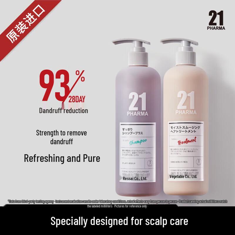 Pharma 21 Anti-Dandruff Shampoo & Conditioner Set