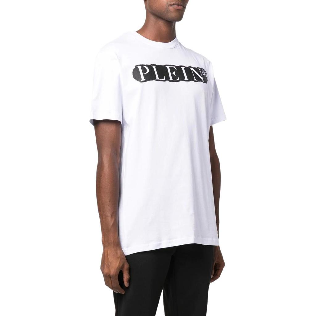 Philipp Plein Logo Print T-shirt LABC-MTK5199-PJY002N-01