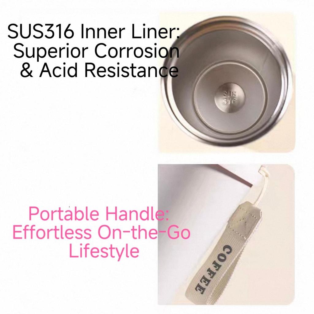 Stranger Things Insulated Tumbler - Stainless Steel Dual Lid Sippy Cup for Coffee & Cold Drinks