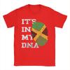 It's In My DNA Jamaica T Shirt Summer Jamaican Cotton T-Shirts For Men Custom DIY Tee Shirt Short Sleeve Streetwear Tees