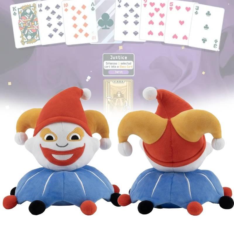 Adorable Balatro Jimbo Plush Soft Blue Clown Game Character Doll For Collectors