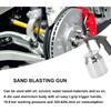 Sandblaster Gun Kit, Air Sand Blasting Gun, Air Undercoating Spray Gun With750cc Aluminium Cup, for Rubberized Undercoat, Proofing