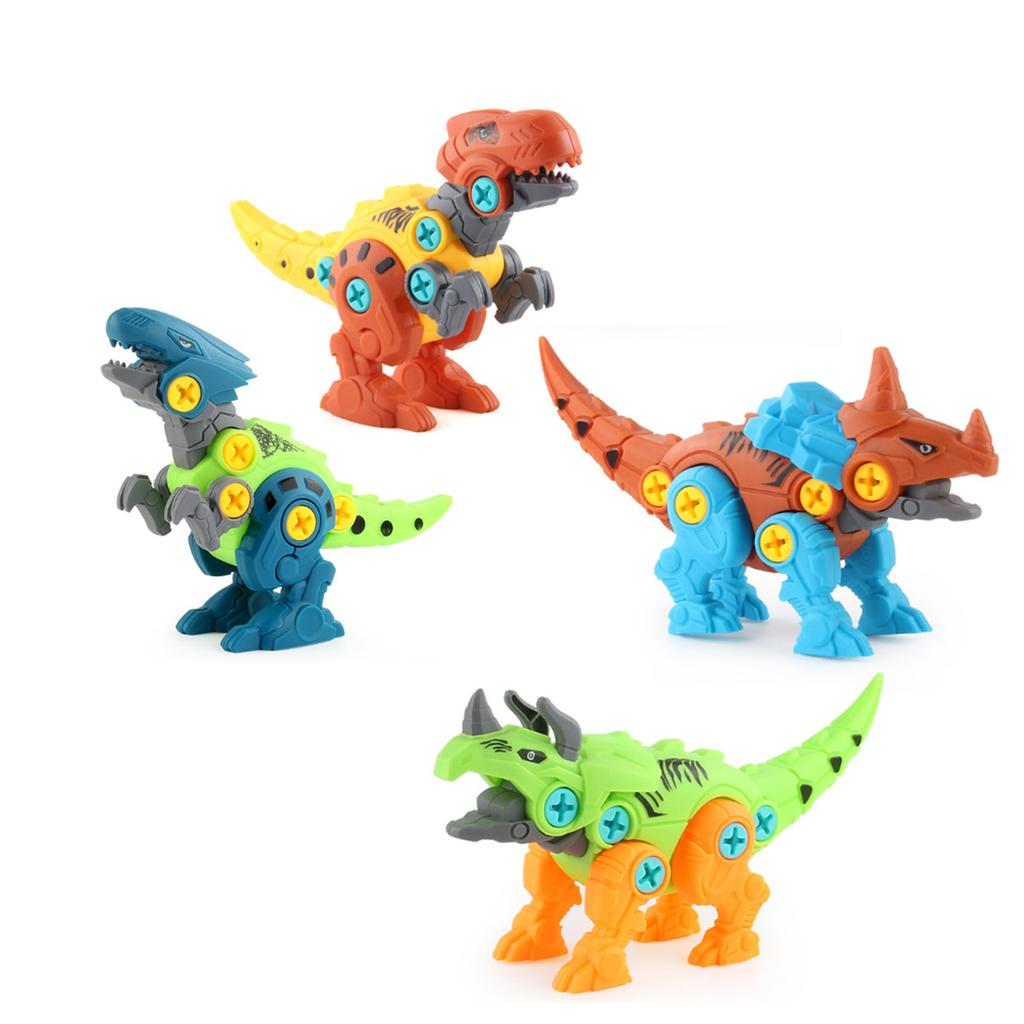 Kids Disassemble Dinosaur Set Flexible Improve Imagination Educational Dinosaur Blocks Toy