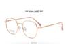 Danyang KO33010K Women's Polygon Retro Eyeglass Frame - Ultralight Non-Magnetic Titanium