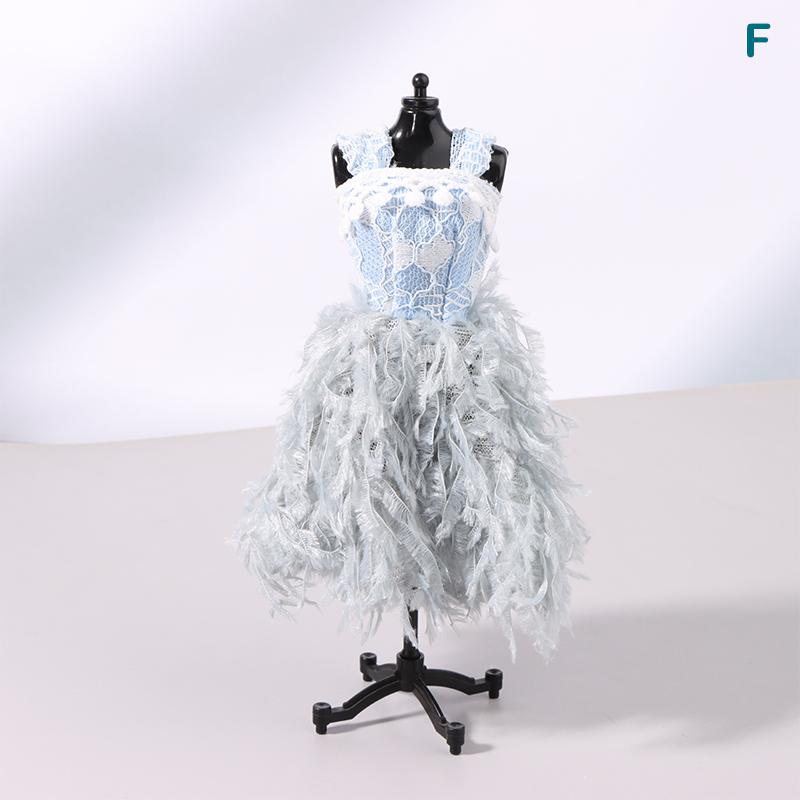 Doll Clothes For 30Cm Doll Clothes Evening Gown Trailing Skirt Wedding Dress Princess Dress Dollhouse Decor Accessories