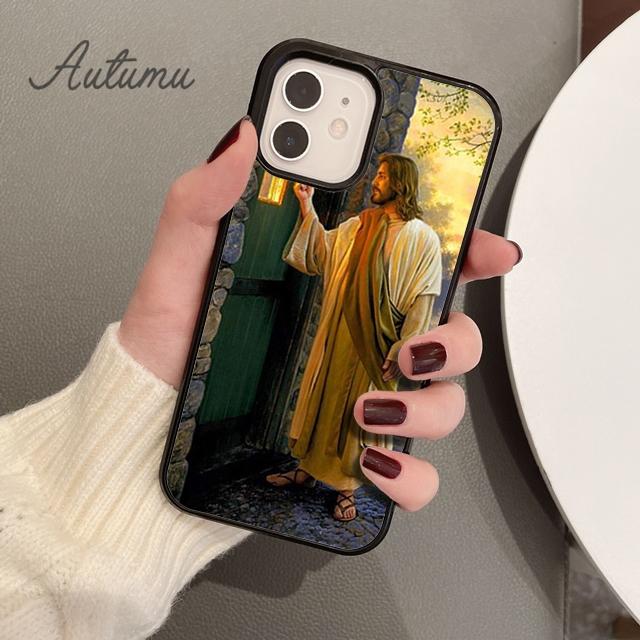 Christ Jesus Bible Verse Cross Phone Case for iPhone 17 Air 15 16 11 12 13 14 Pro Max Plus coque Fundas Shell